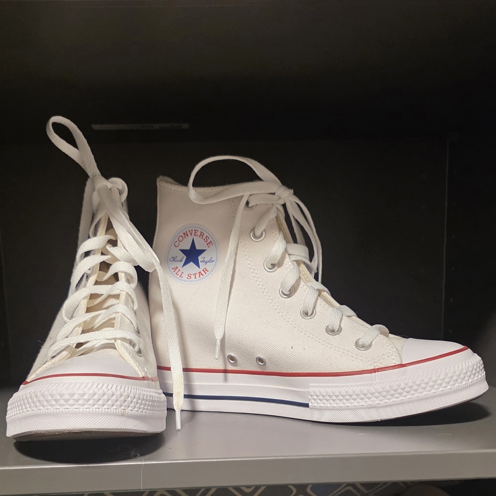 Wedge Converse All Star White High-Top Sneakers